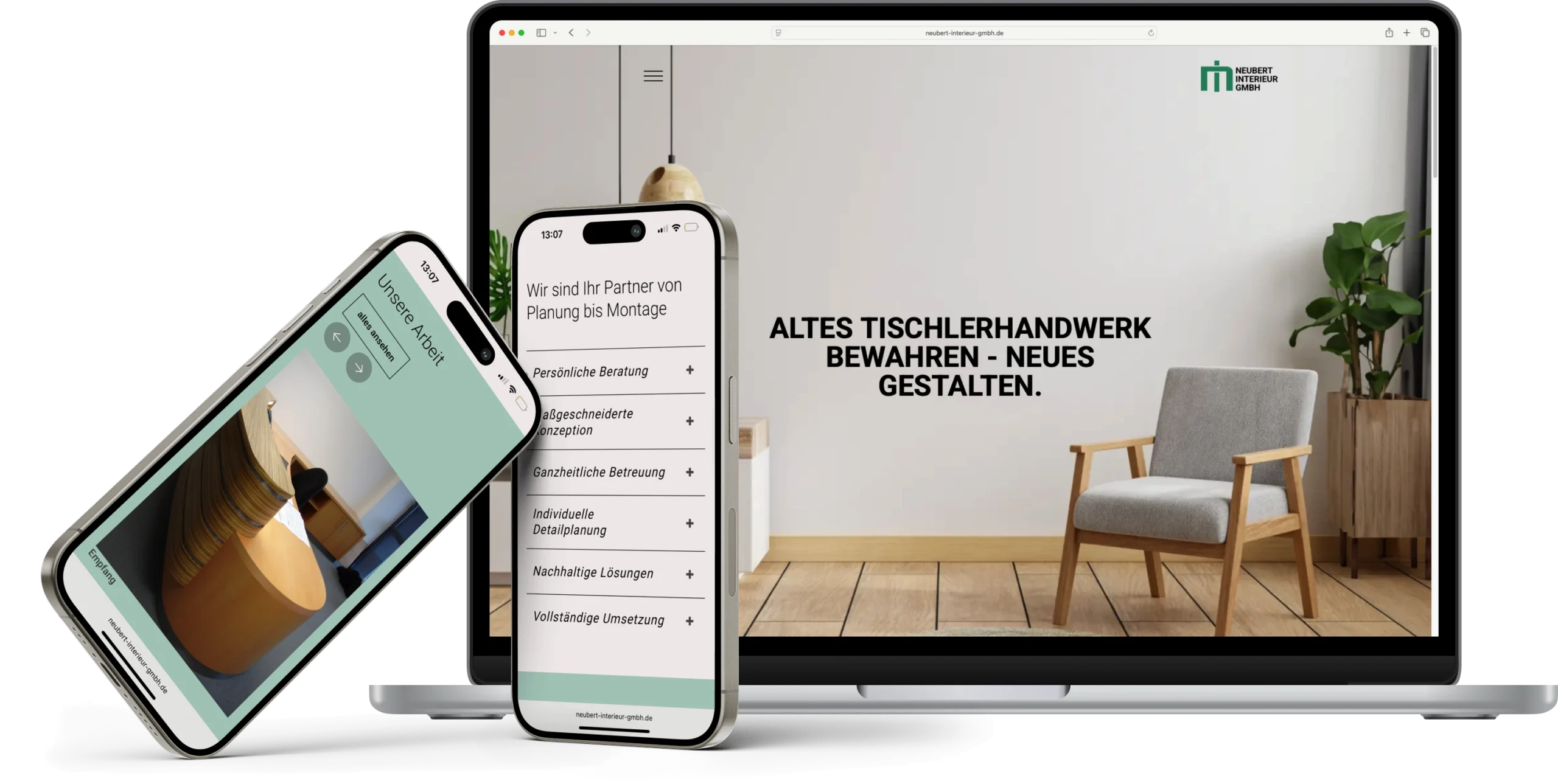 Webdesign Neubert Interieur GmbH